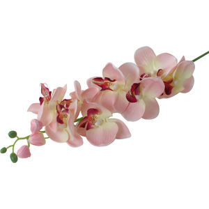 Flor Artificial de seda orquídea Phalaenopsis, venta al por mayor para decoración de estudio fotográfico de fiesta en casa - Product Image 5