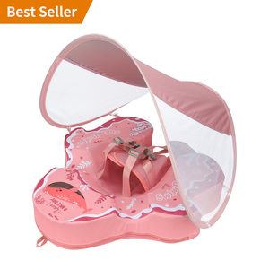 Swimbobo Anneau de natation pour bébé non gonflable Anneau de natation pour enfants Anneau sous les bras Anneau de natation pour bébé non gonflable avec auvent - Product Image 1