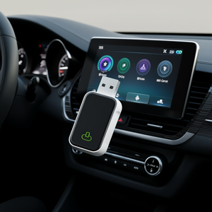 2 In 1 <b>Wireless</b> <b>Carplay</b> Android Auto <b>Adapter</b> Usb Type C Wi Fi6 Bluetooth5.4 Plug And Play Universal For Car - Product Image 2