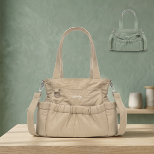 Bolso Bandolera Unisex de Moda, Premium, con Efecto Arrugado, Reversible 2 en 1, Gran Capacidad, Moderno, Casual, Multifuncional - Product Image 2