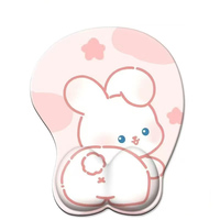 Tapis de bureau Vigreat personnalisé avec motif anime, support de poignet en silicone mignon, tapis pour souris et clavier, épaissi, antidérapant, impression de logo en caoutchouc