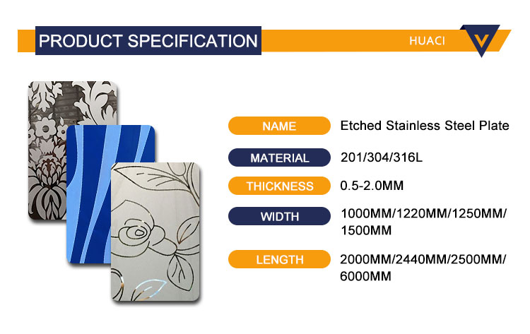 201 304 Color Etched Stainless Steel Sheet 4 x 8 ft For Machinery