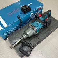 Clé à chocs sans fil portable 21V 4000N à batterie lithium-ion sans balais, ensemble de 4 packs rechargeables pour usage industriel, domestique et bricolage