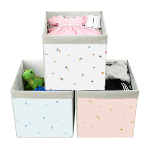 Nhà Máy Bán Hàng Trực Tiếp Biểu Tượng Tùy Chỉnh Bán Buôn Giá Rẻ Quần Áo Tổ Chức Tủ Quần Áo Lưu Trữ Hộp Có Thể Gập Lại Bền Trẻ Em Công Cụ Hộp - Product Image 2