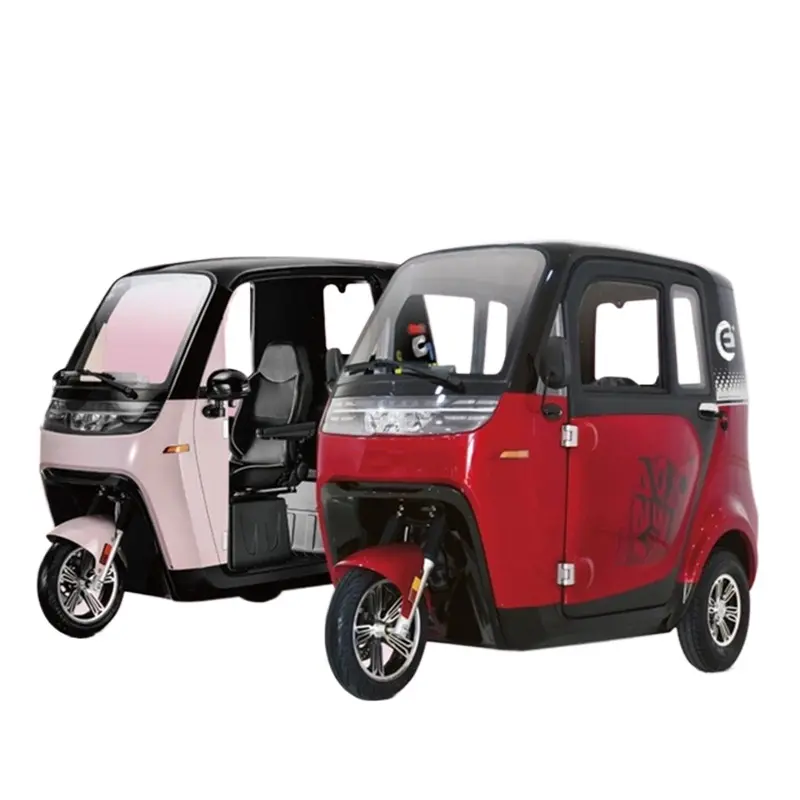 cheap fat leisure low speed electric tricycle passenger enclosed electric tricycle for adults