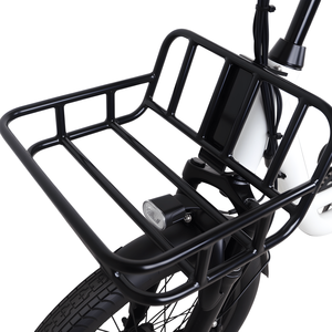 Bici da Carico Elettrica da 20 Pollici 36v 250w a 2 Ruote con Scavalco Basso non Pieghevole per Consegna Cibo - Product Image 6