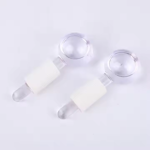 Estimula los músculos y los nervios faciales Bolas de masaje de globo frío blanco Masajeador facial Globos de hielo - Product Image 1