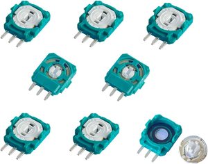 Módulo de Sensor de potenciómetro de 3 pines para controlador PS5, reemplazo de eje de Thumbstick 3D, potenciómetro de resistencias - Product Image 3