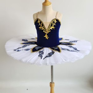 Tutú <span class=keywords><strong>de</strong></span> Ballet Profesional para Niñas, Azul y Rosa, Estilo Platter Pancake, Vestido <span class=keywords><strong>de</strong></span> Fiesta <span class=keywords><strong>de</strong></span> Bailarina, Disfraz <span class=keywords><strong>de</strong></span> Danza para Adultas, Mujeres, Niñas y Niños - Product Image 6