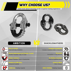Conector <span class=keywords><strong>de</strong></span> Cadena <span class=keywords><strong>de</strong></span> Seguridad AMBITION ODM/OEM Personalizado <span class=keywords><strong>de</strong></span> Alta Calidad y Bajo <span class=keywords><strong>Precio</strong></span>, Eslabón <span class=keywords><strong>de</strong></span> Enganche <span class=keywords><strong>de</strong></span> Remolque, Acoplamiento Hammerlock, Paquete <span class=keywords><strong>de</strong></span> 2 - Product Image 4
