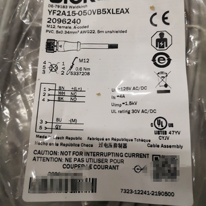 Collegare il cavo con presa presa rapida YF2A15-050VB5XLEAX connectorm12morsettiera 5pin 5M - Product Image 3