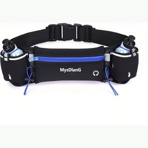 Échantillon gratuit : Sac banane de course avec porte-bouteille pliable (bouteilles non incluses), porte-bouteille pour ceinture de course - Product Image 3