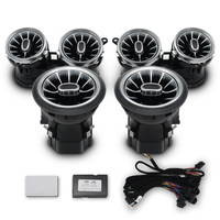 Lumière d'ambiance LED 3/64 couleurs pour Mercedes Benz V-Class W447 V260, lampe décorative pour buse de sortie d'air de type turbine, accessoire de modification