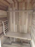 Generator Uap Listrik Modern untuk Sauna Kubus/Barel Luar Ruangan dengan Panel Kontrol, Harga Pabrik Murah, untuk 1 Orang
