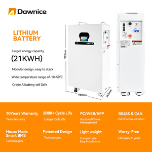 Batería de Litio para Hogar 51.2V 5kWh 10kWh 20kWh, Sistema de Almacenamiento de Energía Solar de Montaje en Pared 48V 200Ah LFP - Product Image 1