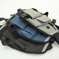 Vente chaude en plein air formation pour animaux de compagnie sac de nourriture taille sacs chiens chats solide Animal Polyester mains libres téléphones portables porte-clés