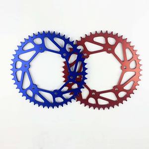 ชุดเฟืองท้ายมอเตอร์ไซค์ ชุดเฟืองหลังสำหรับมอเตอร์ไซค์แบบยูนิเวอร์แซล จานโซ่หลังมอเตอร์ไซค์ - Product Image 6