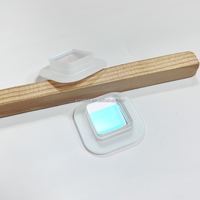 Lentille d'instrument de beauté en saphir, miroir optique en verre saphir à pas de hauteur, de petite taille, avec revêtement antireflet AR, personnalisé en usine