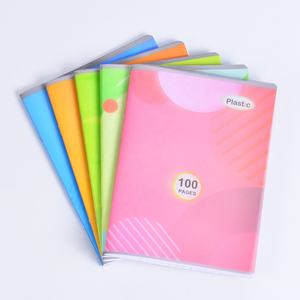 Cahier de ligne français minimaliste rose personnalisé Campus étudiant écriture pratique livre léger éducation cahier agrafé - Product Image 2