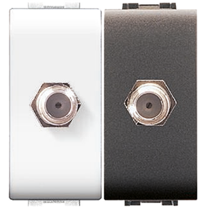 Presa Coassiale SAT 'MYLIFE' Grigia - Product Image 1