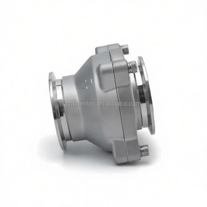 Vanne à vide <span class=keywords><strong>KF</strong></span>/NW25 en acier inoxydable 304, interface de vanne de retenue, joint en PTFE, vanne de retenue verticale en acier inoxydable pour vide - Product Image 6