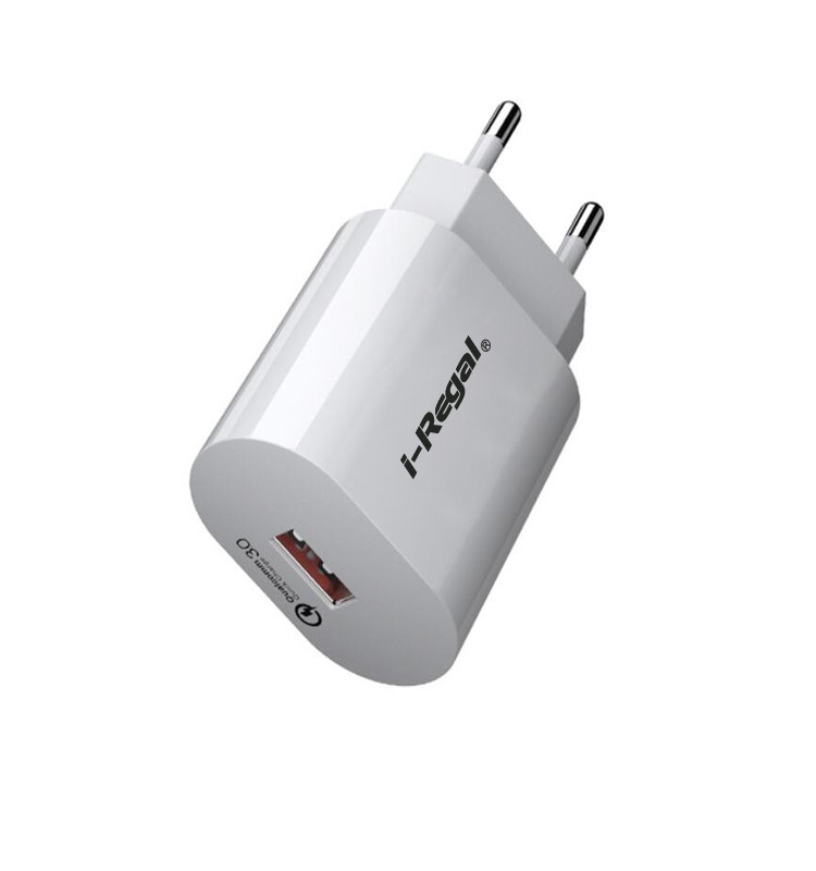 Заводская горячая распродажа 18 Вт QC3.0 зарядное устройство 1 порт быстрое зарядное устройство для мобильного телефона