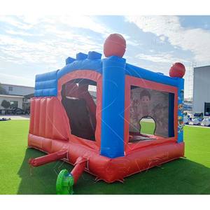 Nouveau château gonflable Paw Team pour usage extérieur, châteaux gonflables commerciaux pour enfants, maison de rebond combinée avec toboggan - Product Image 6