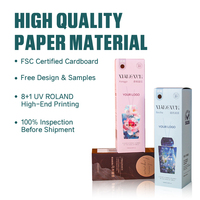 Boîte en papier personnalisée de luxe pour diffuseur de parfum avec trou, emballage de luxe en gros pour huiles essentielles