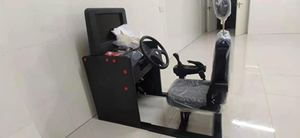 High Simulation Driving Trainer <b>Machine</b> Complete Driving with Steering Wheel <b>Pedal</b> and Seat - Product Image 1