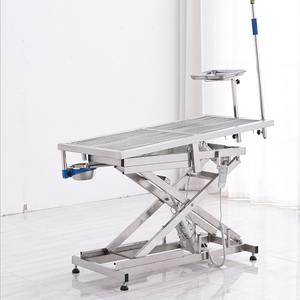 Mesa de Operaciones Eléctrica para Mascotas, Mesa Quirúrgica <span class=keywords><strong>Veterinaria</strong></span> de Acero Inoxidable para Hospitales y Clínicas Veterinarias - Product Image 2
