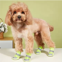 Sepatu Anjing Musim Panas Klasik Nyaman dan Bernapas - Pelindung Cakar Sol Lembut Anti-Selip untuk Trotoar Panas & Petualangan Luar Ruangan