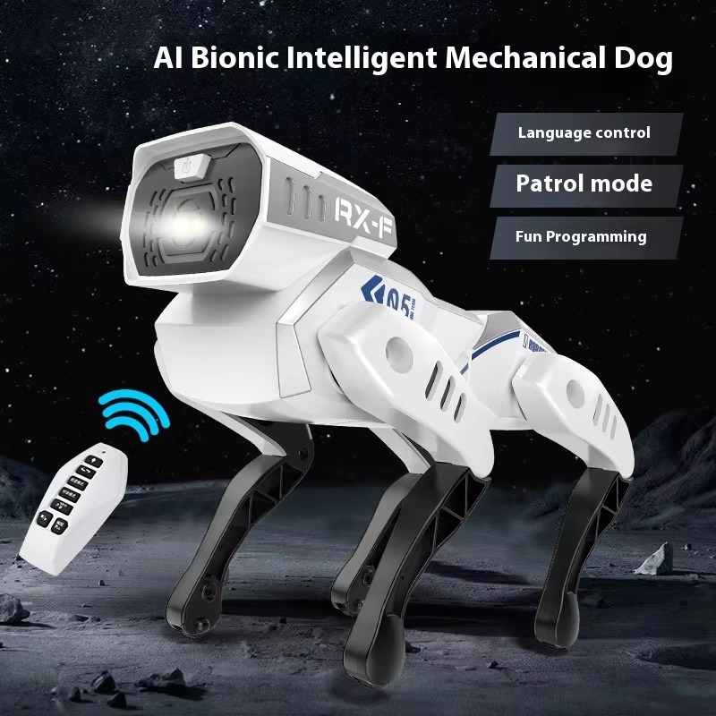 SL-WJ002-3 Programming AI Smart Dog Toy - Intelligent Simulation Robo Pet for Kids Age 6-12