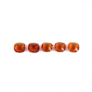 Natural Orange Madeira <b>Citrine</b> 5mm Cushion Cut Faceted Loose Gems Third Party Certified Gopika Fine Wholesale Gemstones Lot - Product Image 1