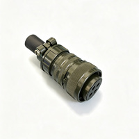 Conector de aleación de aluminio con cabeza recta de latón plateado GL20-4S, stock del fabricante