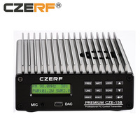 CZE-15B Mini 15W Alüminyum Alaşımlı Yayın Radyo FM Verici Kitleri TNC Konektörü 87-108Mhz Frekans Aralığı Güç Amplifikatörü