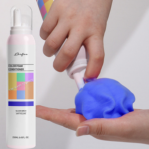 FEELING OEM Blue Crème de teinture semi-permanente pour cheveux Couleur de cheveux <span class=keywords><strong>bleu</strong></span> néon longue durée pour le bricolage et <span class=keywords><strong>l</strong></span>'utilisation en salon 80ml - Product Image 6