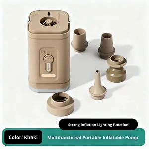 Pompa Elettrica Portatile Ricaricabile per <span class=keywords><strong>Campeggio</strong></span>, Materassini Gonfiabili, Anelli da Nuoto, Pompa Cordless a Doppio Uso - Product Image 2