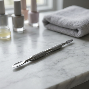 ASAP Professional - Pousse-cuticules en acrylique réutilisable à double extrémité - Outil de manucure et pédicure - Ensemble d'outils de soin des ongles - Product Image 2