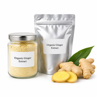 Extracto de Raíz de Jengibre Orgánico USDA en Polvo, Grado Alimenticio, Extracto Natural de Jengibre, Ingrediente para Suplementos, Proveedor Mayorista a Granel