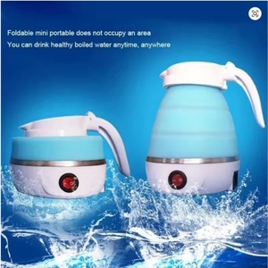 Foldable and Portable Silicon <b>Kettle</b> <b>Small</b> Appliances Travel Collapsible Premium for Boiling Water Water Boiling Pot - Product Image 4