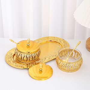 <span class=keywords><strong>Set</strong></span> di vasetti per condimenti in vetro sigillati per uso domestico scatola per Snack <span class=keywords><strong>Set</strong></span> di scatole per spezie da cucina Vintage - Product Image 4