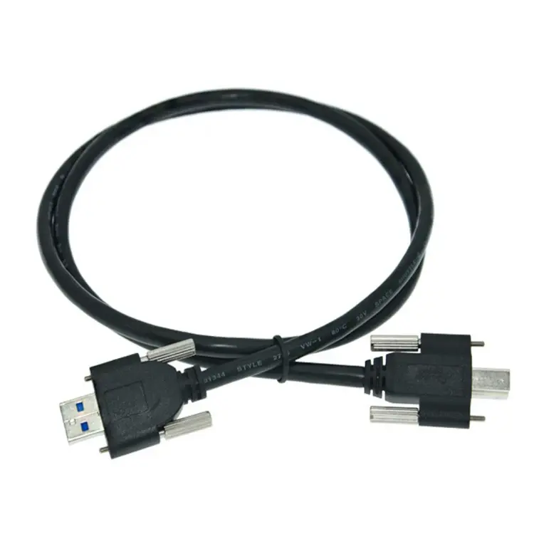 Cable de cámara industrial personalizado para cámara CCD USB B macho a cable USB