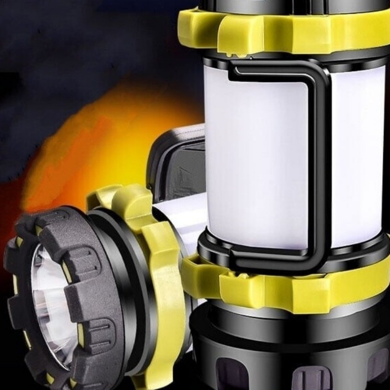 USB Rechargeable Dimmable LED Lamp Waterproof Outdoor Emergency Work Flashlight