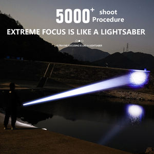 30W LED 1800mAh batería incorporada <span class=keywords><strong>linterna</strong></span> <span class=keywords><strong>USB</strong></span> recargable rango 1500 metros antorcha luz linternas Camping <span class=keywords><strong>Linterna</strong></span> - Product Image 4