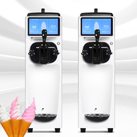 Mini machine à glace compacte commerciale, appareil mis à niveau, pour la fabrication de desserts glacés, modèle CE meilleure vente