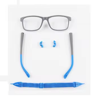 Nouvelles montures optiques flexibles 2024 pour enfants, lunettes de sport pour bébés et jeunes enfants