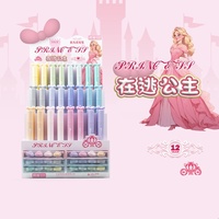 Surligneurs Kawaii à pointe biseautée, esthétiques, pastel, pour le soin des yeux, mignons, pour étudiants, journal, fournitures scolaires