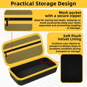 Estuche de Transporte Impermeable de EVA Personalizado para Multímetros 15B+/17B+/101/117/115/116/114, Bolsa de Almacenamiento para Multímetros - Product Image 4