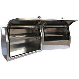 1450X530X820Mm Nhôm Phí<span class=keywords><strong>a</strong></span> Trước Mở Hộp Công Cụ 2.5Mm Ute Hộp Công Cụ Xe Tải - Product Image 3