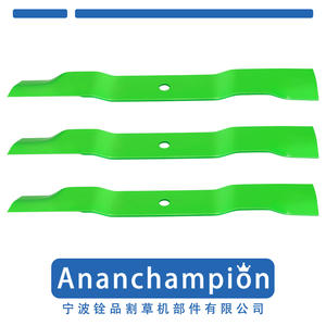 Cuchilla para cortacésped, pieza de repuesto verde de 18 pulgadas x 5/8 pulgadas para maquinaria de jardín A18532 3, modelo 047712003 - Product Image 2